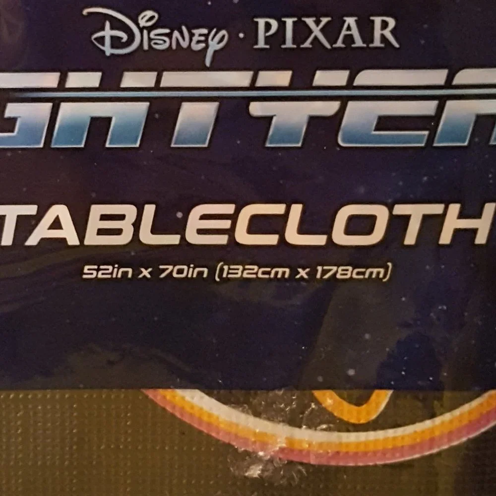 Tablecloth 52 x 70 Disney Pixar LIGHTYEAR Star Command New